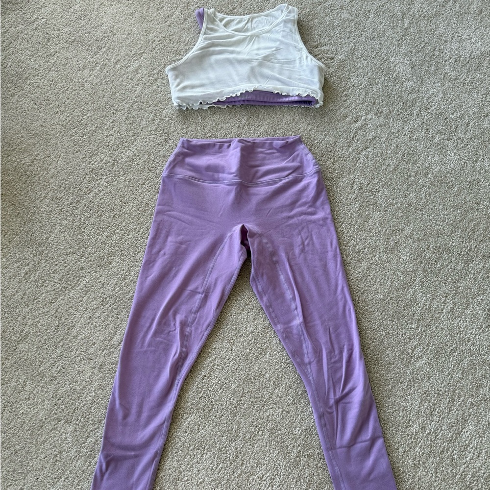 Parke x SET top and leggings